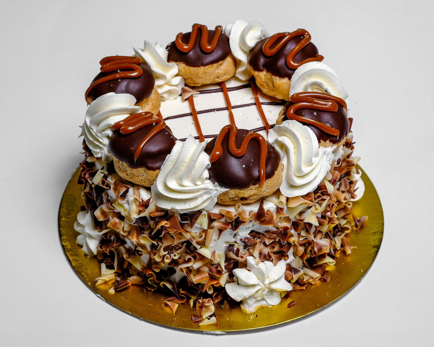 Salted Caramel Pecan St. Honore
