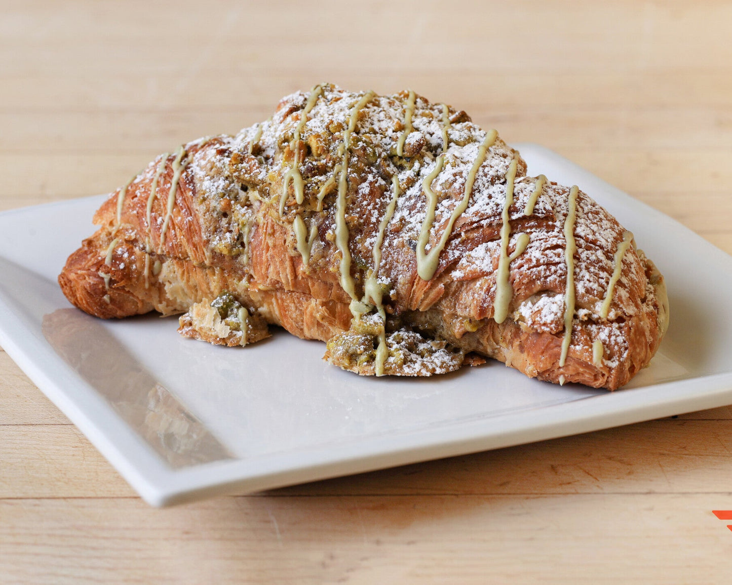 Pistachio Raspberry Croissant